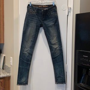 Rock revival skinny jeans